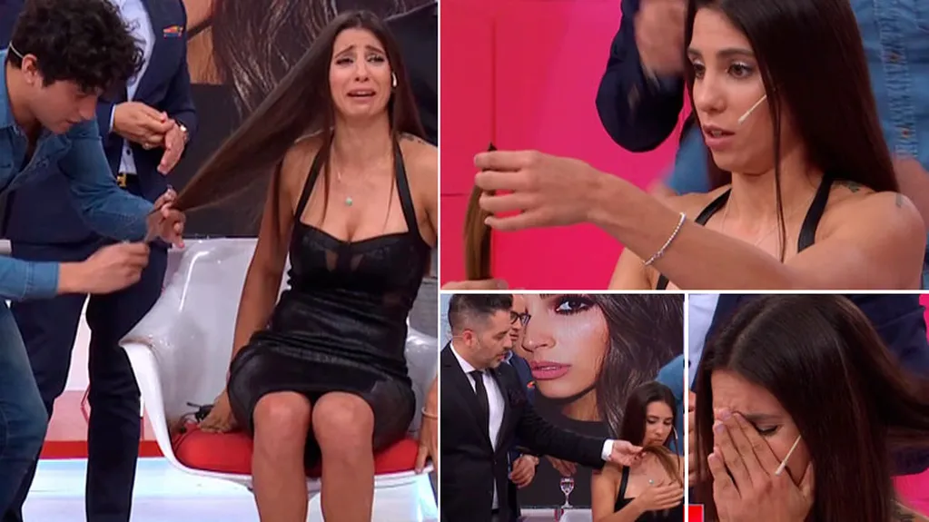  La imperdible reacción de Cinthia Fernández tras cortarse el pelo en LAM