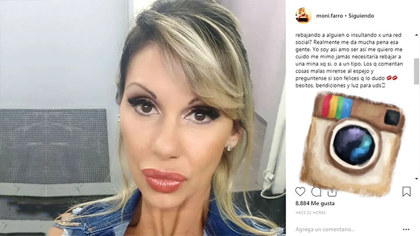 Fuerte descargo de Mónica Farro, tras ser tildada de “travesti, grasa y operada”: su palabra
