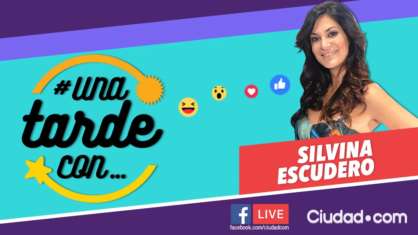 Silvina Escudero en #UnaTardeCon por Facebook Live.