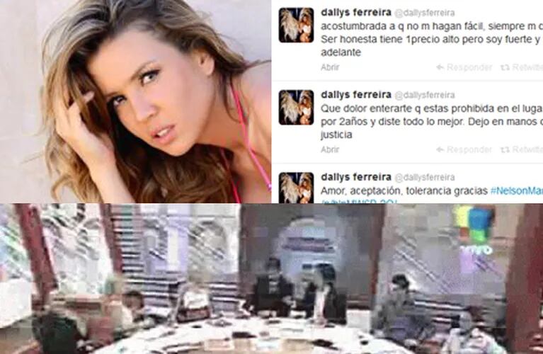 Dallys Ferreira expresó su furia en Twitter y luego habló con Ciudad.com. (Fotos: Ciudad.com, Twitter y Web)