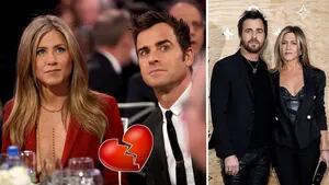 Se separaron Jennifer Aniston y Justin Theroux, tras dos años y medio de matrimonio