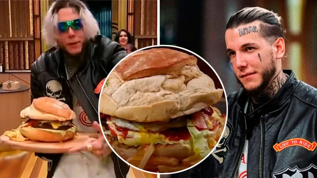 Alexander Caniggia lanzará una hamburguesa de casi 6700 pesos
