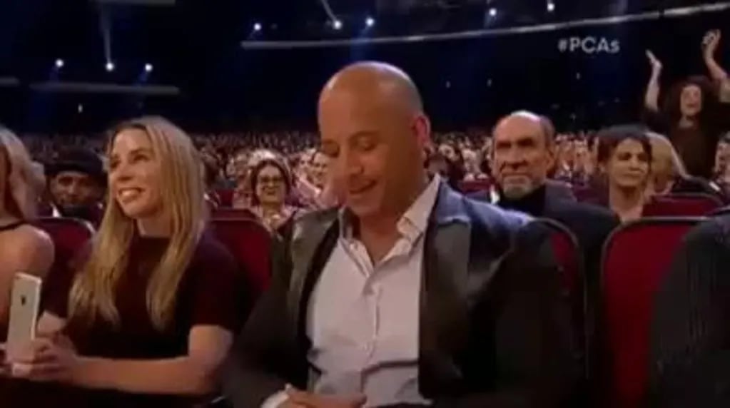 Vin Diesel recordó a Paul Walker al recibir un premio por Rápido y Furioso 7