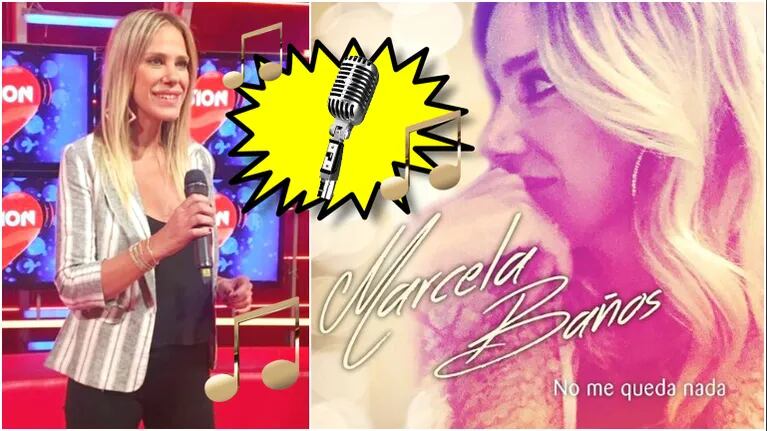 Marcela Baños se lanza como cantante: escuchá su primer tema