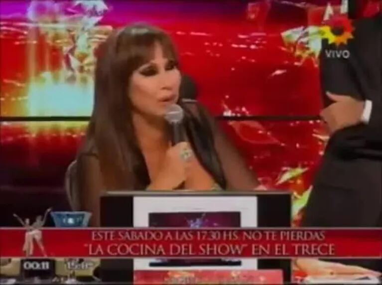 El cruce entre Moria Casán y Eleonora Cassano en ShowMatch: "No tengo prejuicio con el reggaetón, sino, no bailaba"