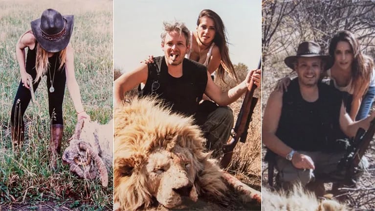 Filtran escandalosas fotos de Victoria Vannucci y Matías Garfunkel en plena matanza de animales (Foto: redes sociales)