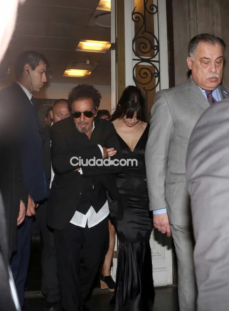 Los famosos fueron a ver a Al Pacino al Teatro Colón: mirá las fotos de la gran noche