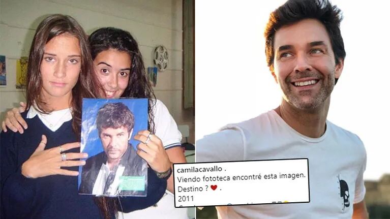 La divertida foto retro de Camila Cavallo, enamorada de Mariano Martínez cuando iba al secundario: ¿Destino?