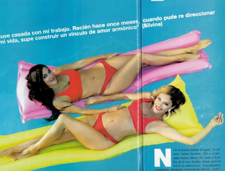 Silvina y Vanina Escudero, fotos súper sexies y confesiones íntimas: "Juntas somos explosivas" 