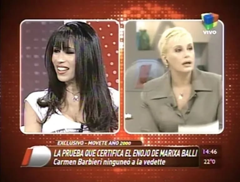 Marixa Balli cargó contra Carmen Barbieri y habló de la posibilidad de reconciliarse: "¡Me tiene las lolas al plato!"