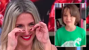 El llanto de Soledad Fandiño al ser sorprendida con un mensaje súper tierno de su hijo, Milo, de 6 años