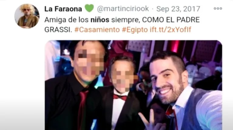 Los repudiables tweets pedófilos de Martín Cirio que derivaron en su "escape" a Turquía