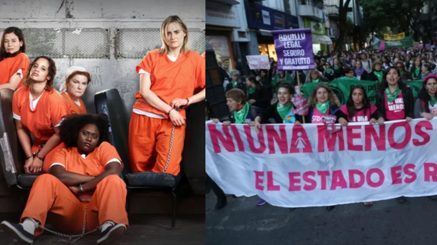 El elenco de la serie de Netflix lanzó un video en apoyo a la nueva marcha de Ni Una Menos