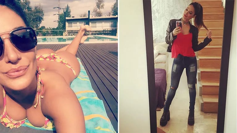Silvina Escudero incendió las redes sociales con su belfie. (Foto: Instagram)