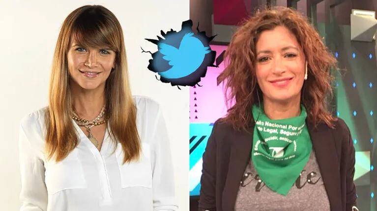 Fuerte cruce twittero entre Amalia Granata y Carla Conte por la legalización del aborto