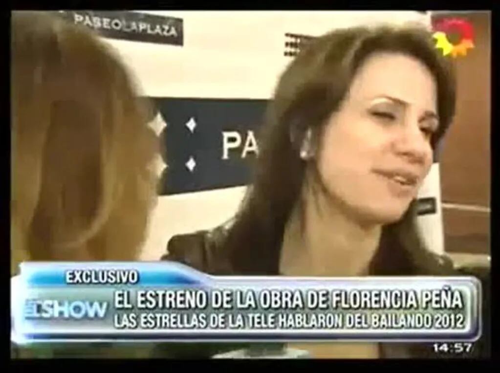 Nancy Dupláa opinó sobre la participación de Florencia Peña en Bailando 2012
