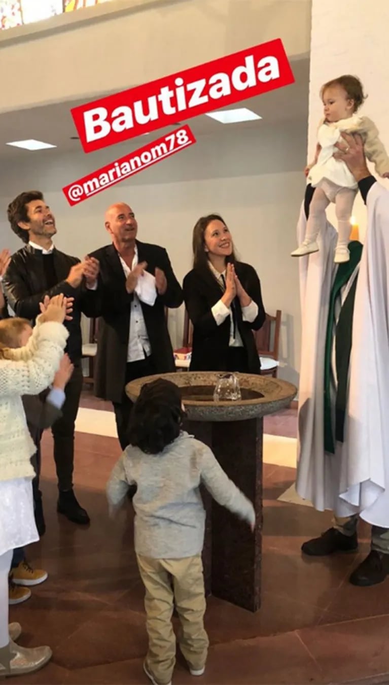  Mariano Martínez y Camila Cavallo celebraron el bautismo y el primer año de su hija Alma con temática de Coco
