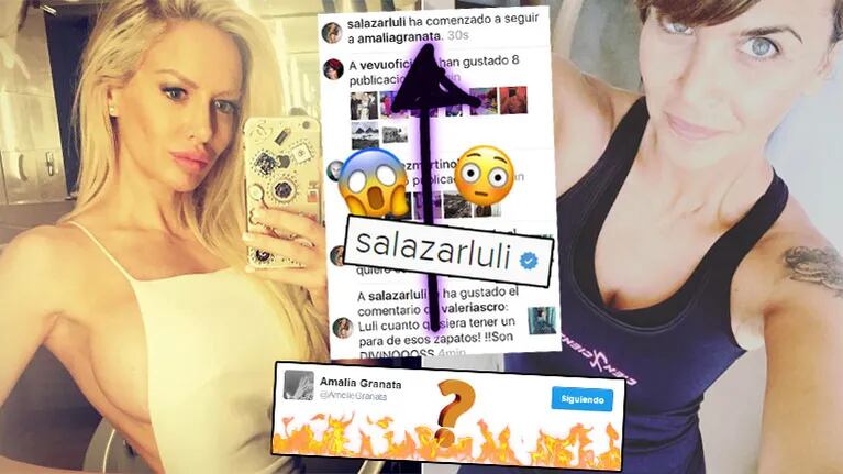Luciana Salazar espió a Granata en Instagram ¡y quedó la prueba! (Foto: Web)
