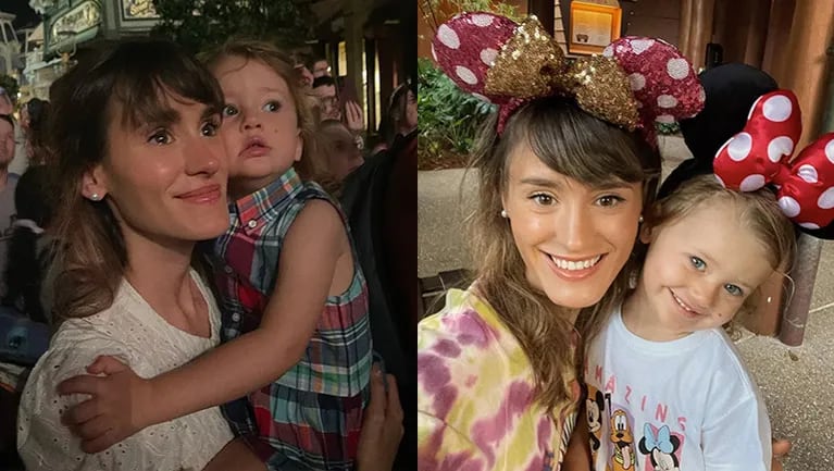 Katja Martínez posteó dulces fotos con su hijita en Disney.