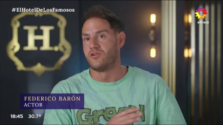 Fede Barón apuntó contra el staff de El Hotel de los Famosos 2: "No laburan nada, son una manga de vagos"