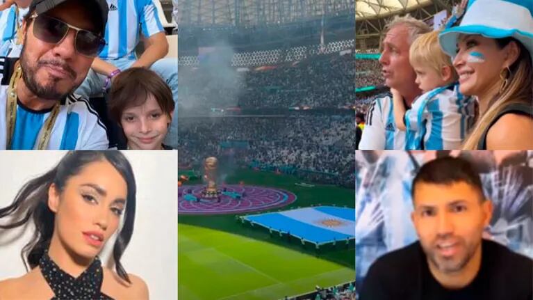 Mundial Qatar 2022: los famosos celebraron eufóricos el triunfo de Argentina ante Arabia Saudita