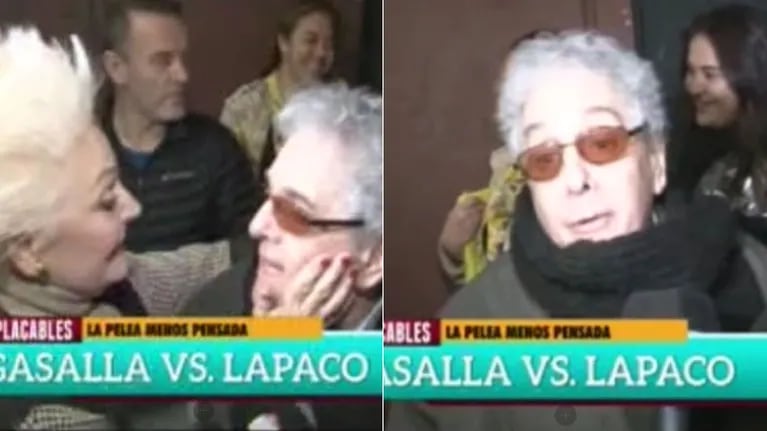 La desubicada y grosera respuesta de Gasalla cuando le preguntaron por su pelea con Claudia Lapacó (Foto: Web)