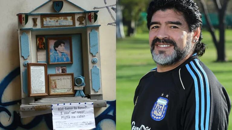 Grandes preparativos en Nápoles por el cumpleaños de Diego Maradona