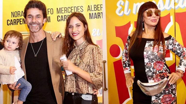 Moria Casán, Mariano Martínez y una lluvia de famosos en el estreno de Viva la Vida