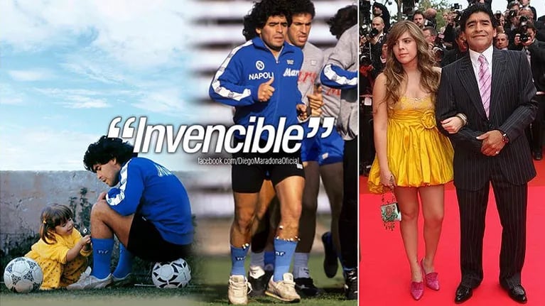 El saludo y recuerdo de Dalma Maradona a Diego por su cumple: Ojalá que siempre te pueda regalar margaritas