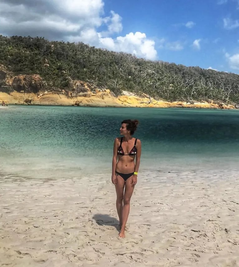 Nico Vázquez y Gimena Accardi, enamorados en una paradisíaca isla de Australia: lomazos, paisajes increíbles y diversión 