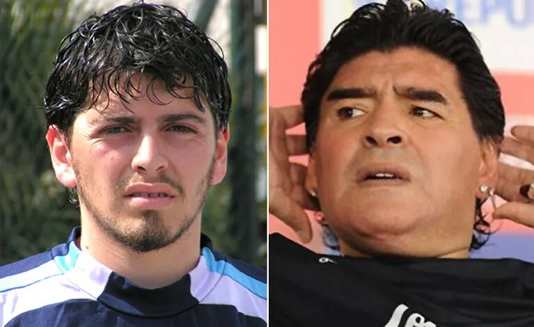 Diego Maradona Jr. respondió al comunicado de su padre. (Fotos: archivo Web)