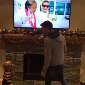 Michael Bublé y un divertido video bailando con Noah