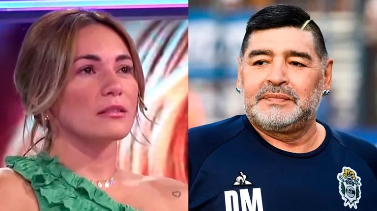 Rocío Oliva se quebró al recordar el día que murió Diego Maradona: “Me pongo mal”