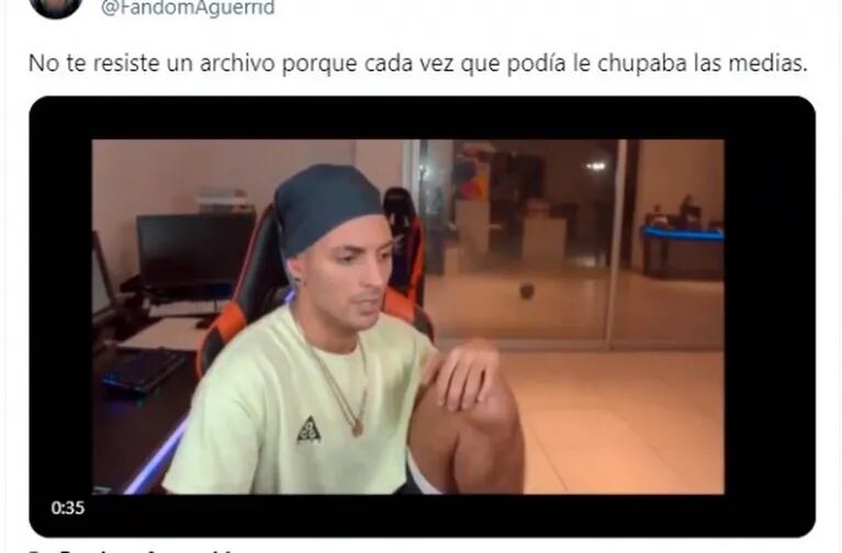 Lali Espósito arremetió contra Coscu por sus opiniones machistas y salió a la luz un repudiable video del streamer