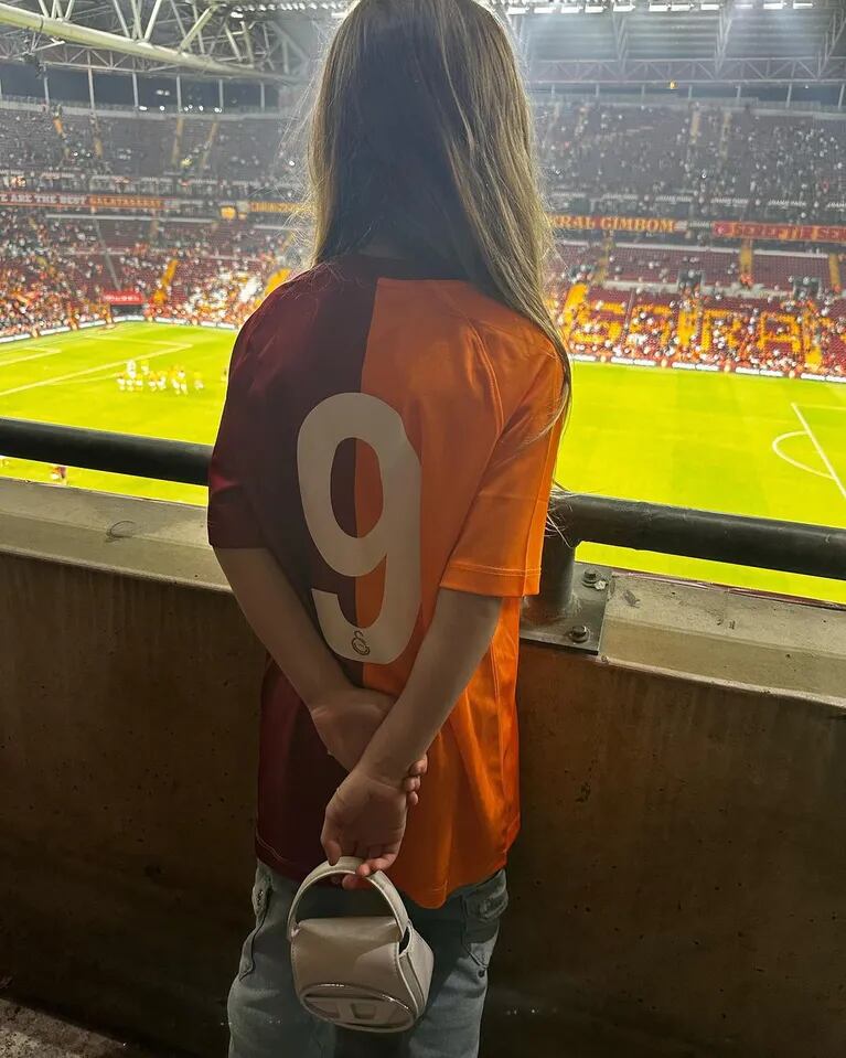 Wanda Nara y sus hijos celebraron la victoria del Galatasaray: Mauro Icardi hizo el gol de la victoria