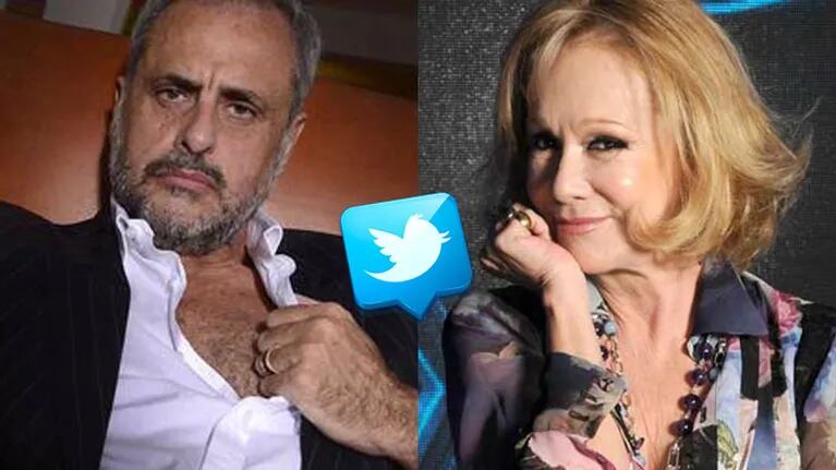 Picante cruce twittero entre Jorge Rial y Soledad Silveyra: la broma del periodista y una sarcástica respuesta de la actriz