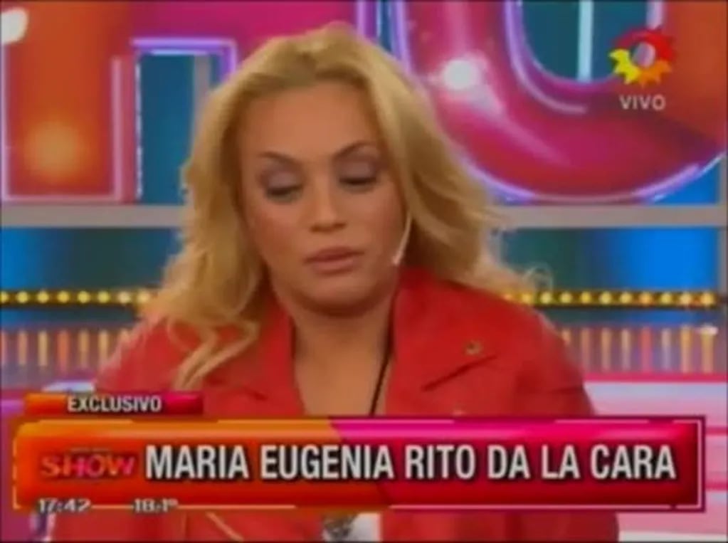 María Eugenia Ritó: "Me vuelvo a internar, y sigo en Bailando"