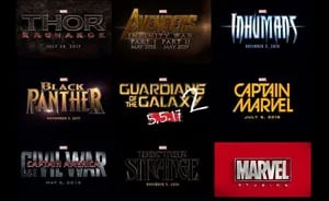 Los estrenos de Marvel. (Foto: Web)