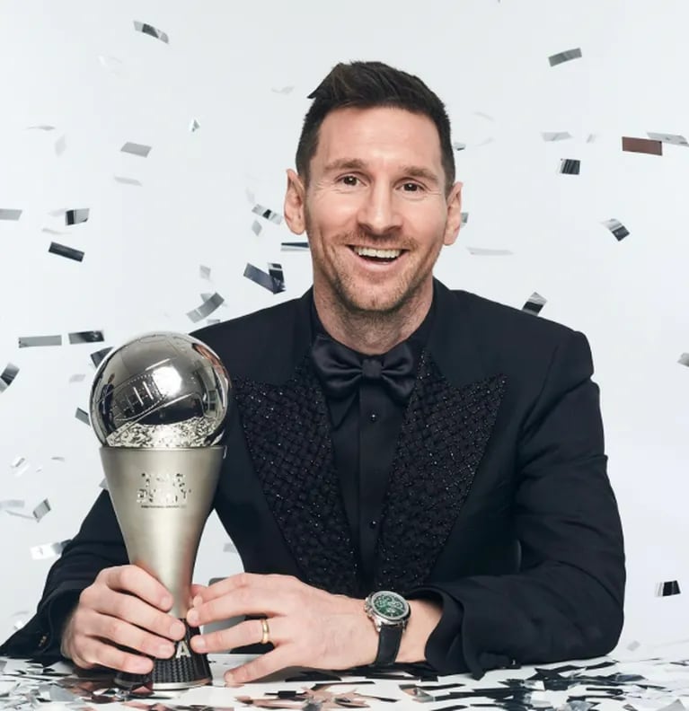 La frase de Lionel Messi a sus hijos que se hizo viral tras ganar el Premio The Best a Mejor Jugador del Mundo