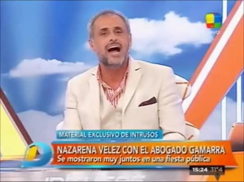 La opinión de Jorge Rial sobre el supuesto beso entre Nazarena Vélez y el abogado de Carmen Barbieri