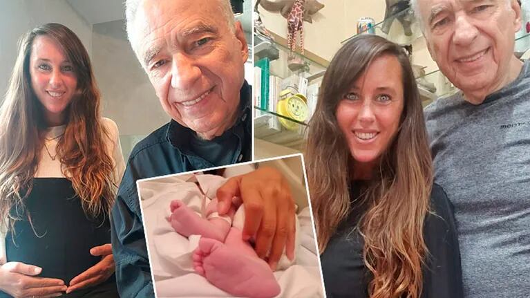 Estefanía Pasquini mostró una tierna del bebé que tuvo con Alberto Cormillot: Imposible dormir si no puedo parar de mirarlo
