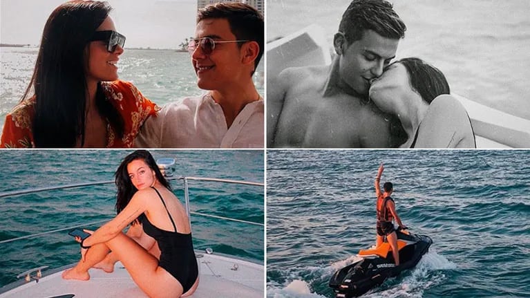 Oriana Sabatini y Paulo Dybala, de vacaciones en Miami: fotos sexies y declaración de amor