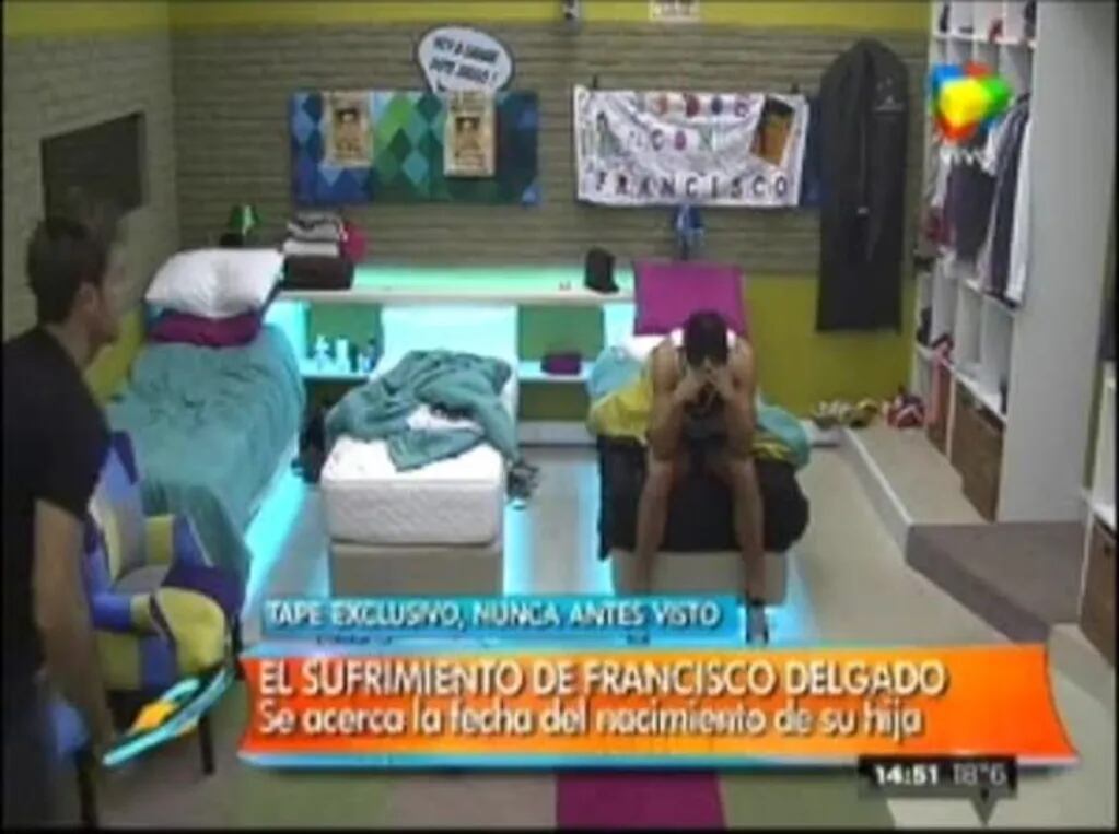 Francisco Delgado, angustiado por las complicaciones en el embarazo de su exnovia