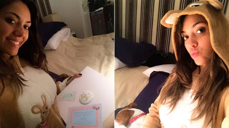  Floppy Tesouro y un llamativo pijama de conejito para dormir calentita (Foto: Instagram)