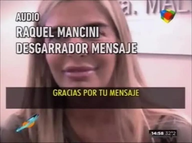 Raquel Mancini, sin filtro contra la madre de Fabián Rodríguez: "¿Qué podés esperar de una señora que abandonó a su hijo a los cuatro años?"