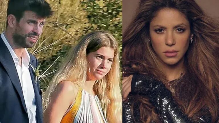 Revelan que la novia de Piqué "está muy perseguida" tras la nueva canción de Shakira (Fotos: Web)