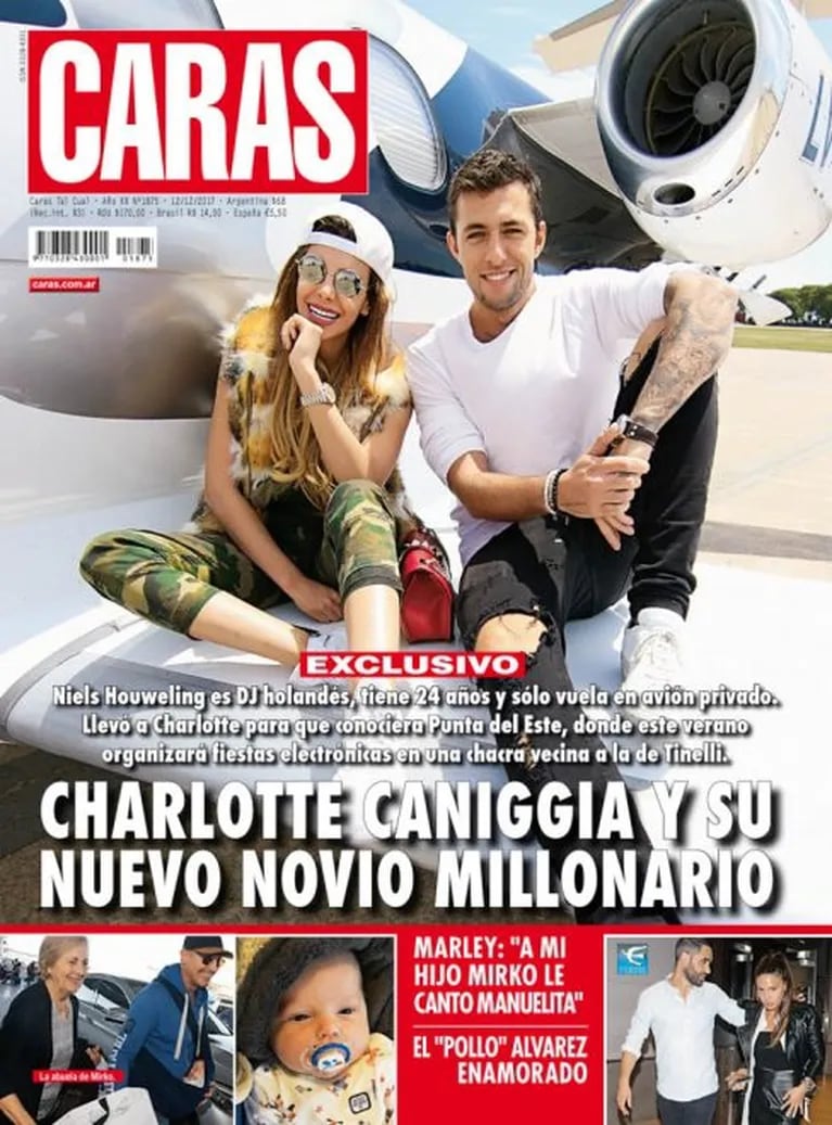 Charlotte Caniggia, de novia con el millonario DJ holandés Niels Houweling