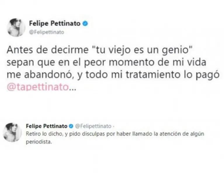 Tamara Pettinato opinó de la delicada acusación de su hermano contra Roberto: "Se pelearon y Felipe puso eso para molestarlo; no fue un papá ausente" 