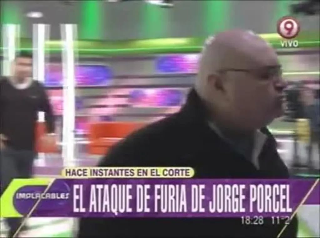Jorge Porcel Junior escupió a Sandra Villarroel y ella le devolvió la agresión