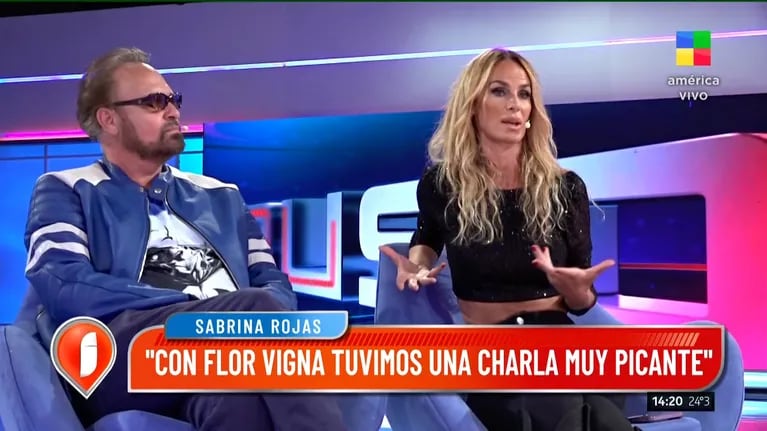 El picante chiste de Sabrina Rojas sobre Luciano Castro tras la separación de Flor Vigna: “Es mejor…”